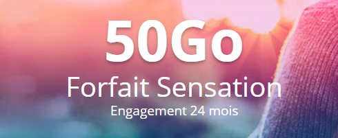 forfait sensation 50 Go