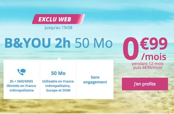 FORFAIT MOBILE PAS CHER B YOU visual data 2