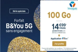 Forfait 5G B&You